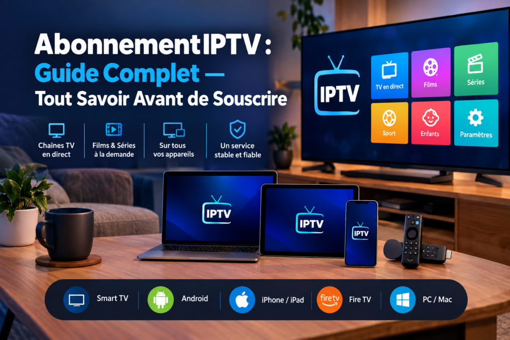 Abonnement IPTV