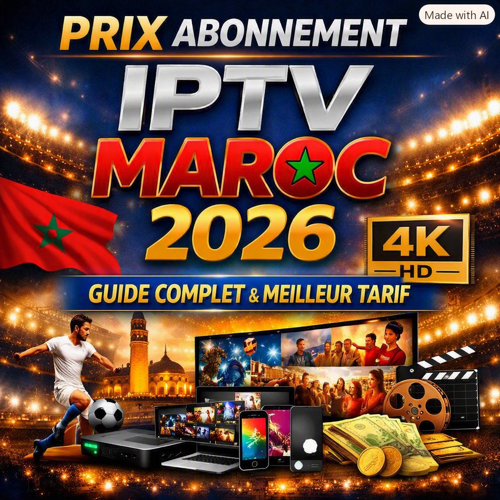 PRIX ABONNEMENT IPTV MAROC