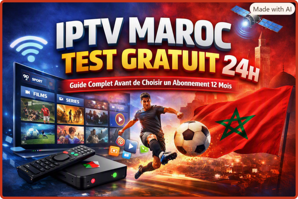 IPTV MAROC TEST GRATUIT